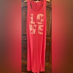 LOVE 💗 Pink Maxi Dress, GUC